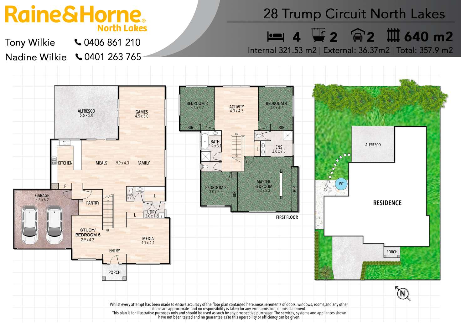 Floorplan of Homely house listing, 28 Trump Circuit, North Lakes QLD 4509