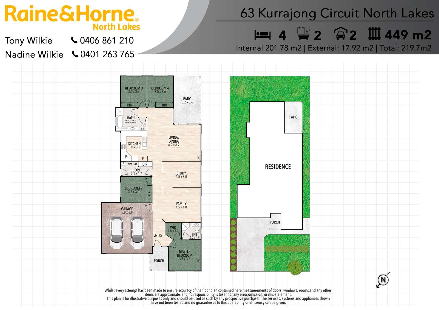 Floorplan of Homely house listing, 63 Kurrajong Circuit, North Lakes QLD 4509