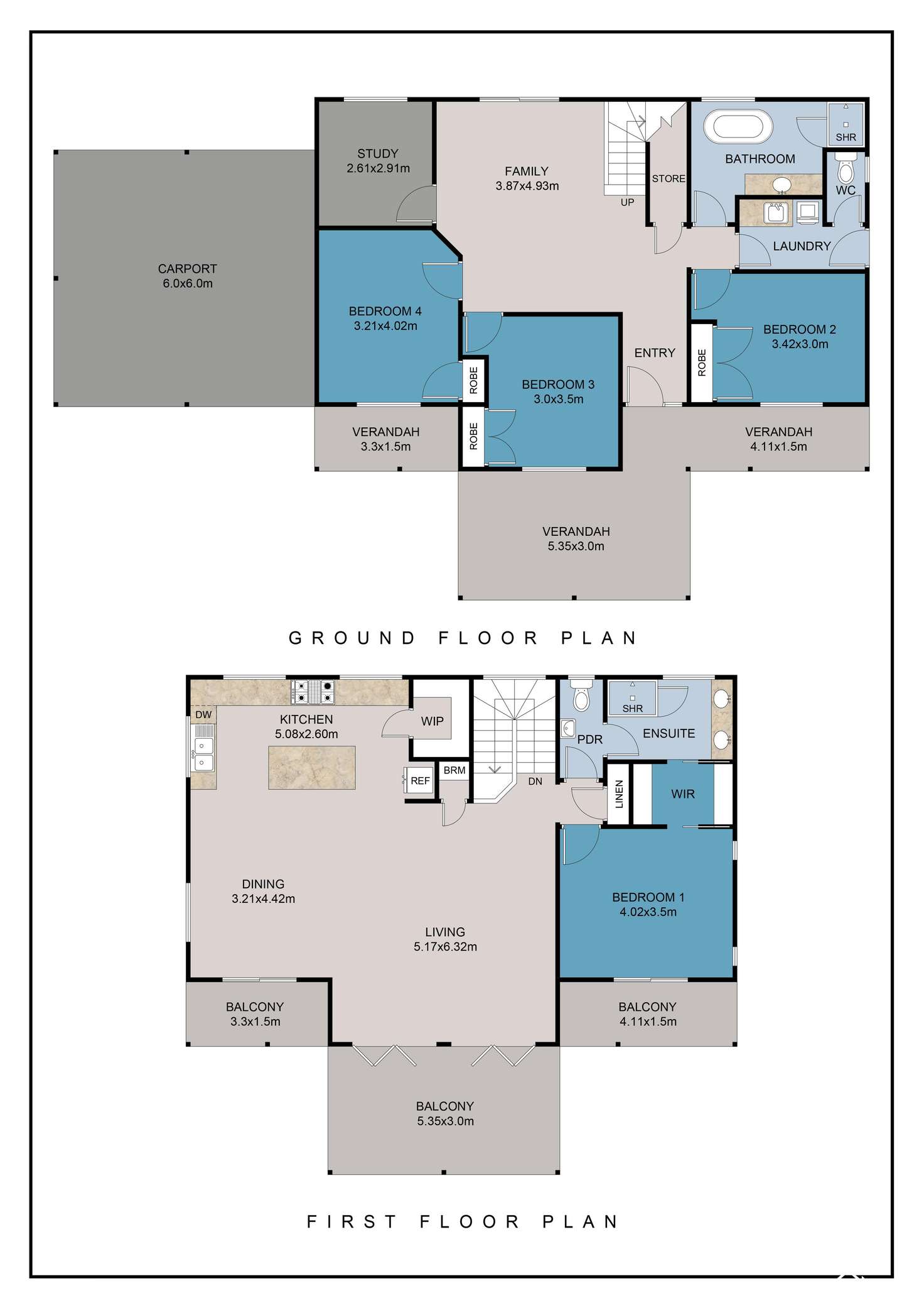 Floorplan of Homely house listing, 54 Bromfield Drive, Kelmscott WA 6111