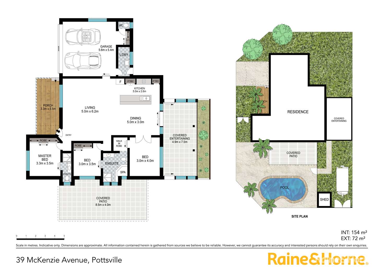Floorplan of Homely house listing, 39 Mckenzie Avenue, Pottsville NSW 2489