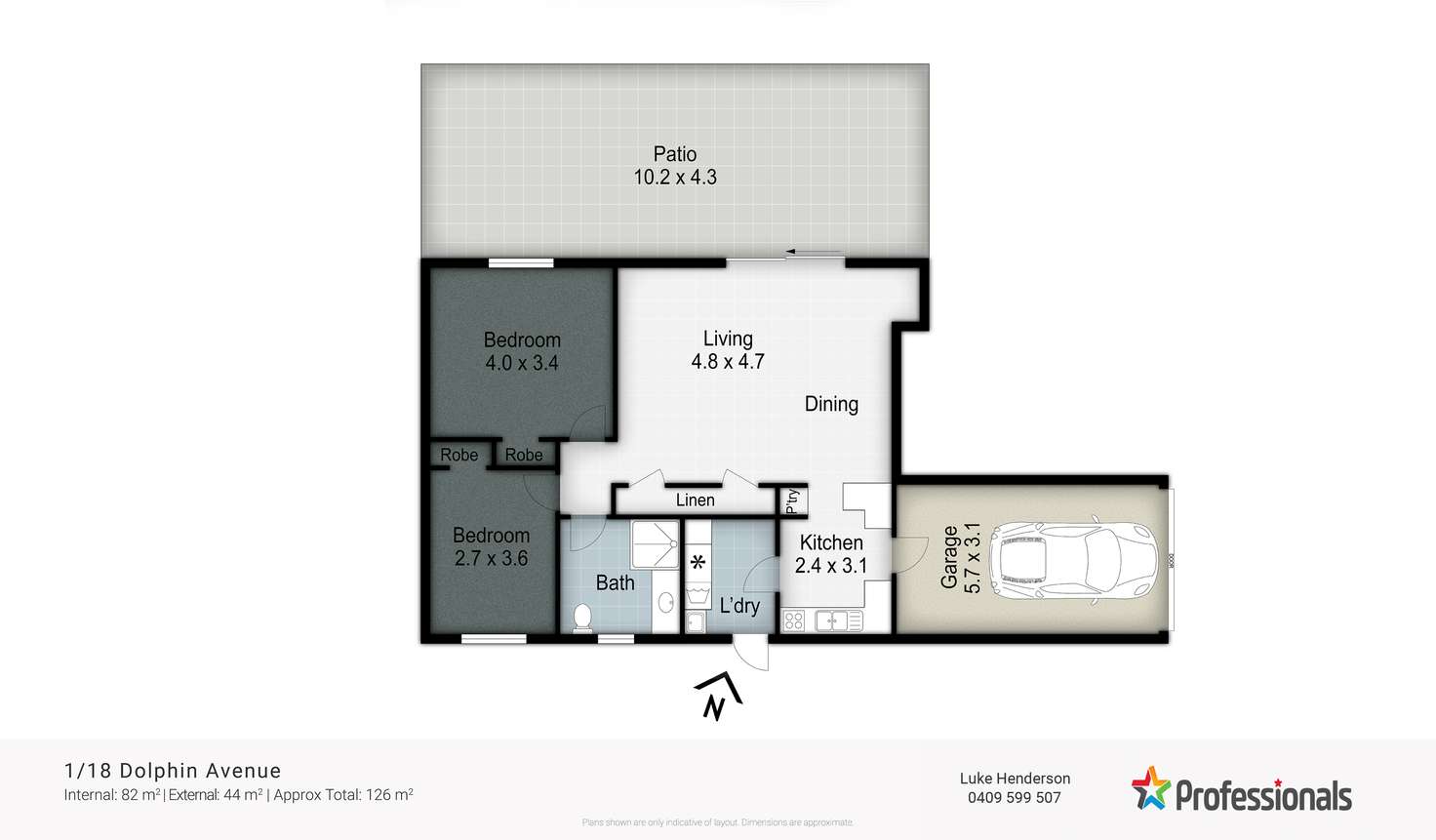Floorplan of Homely house listing, 18 Dolphin Avenue, Mermaid Beach QLD 4218