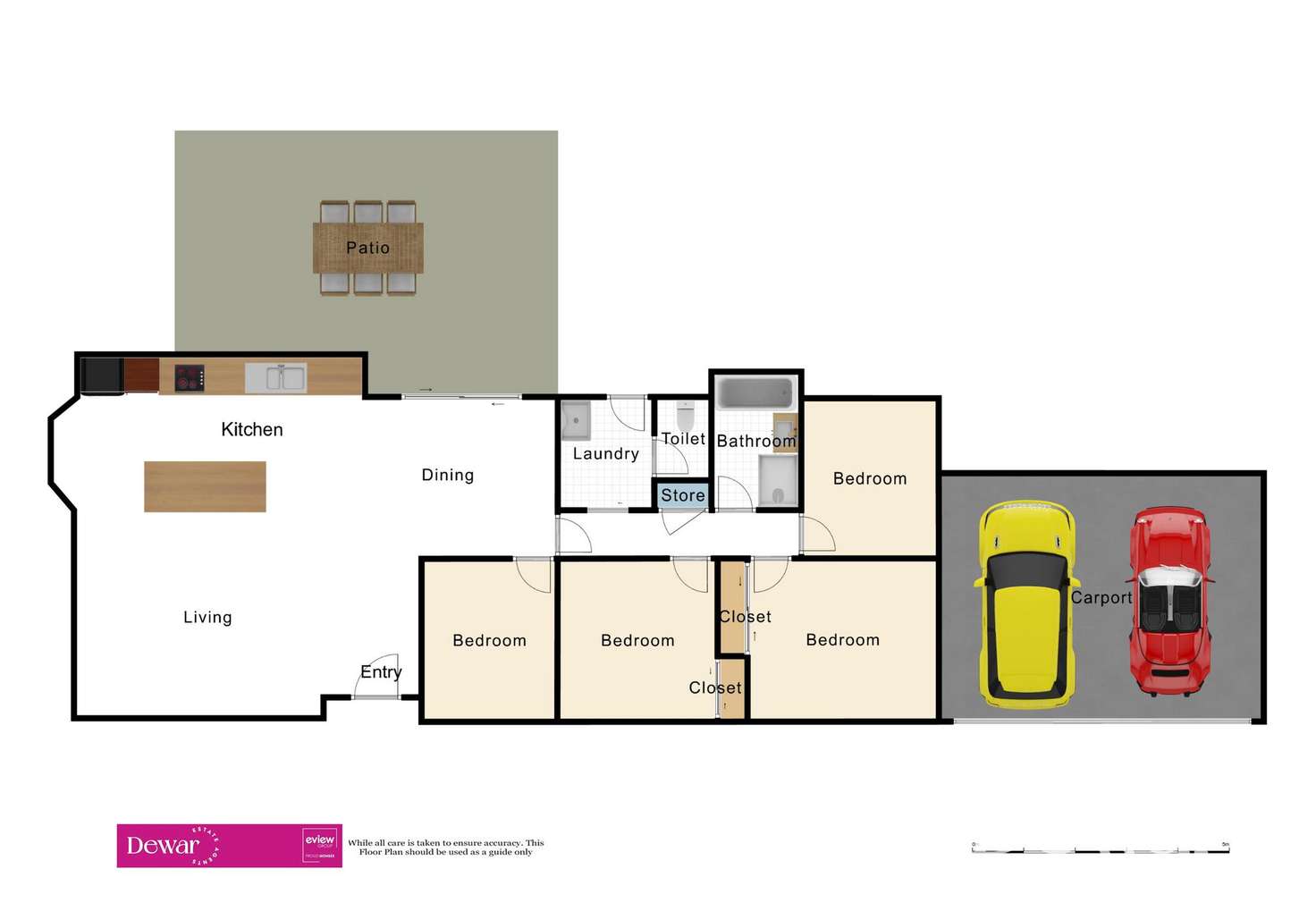 Floorplan of Homely house listing, 1 Bellini Road, Burpengary QLD 4505