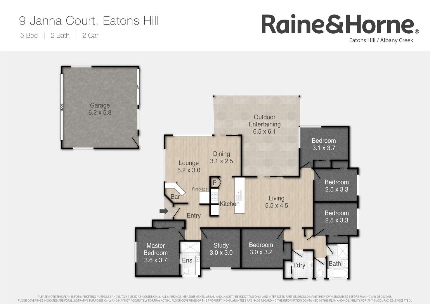 Floorplan of Homely house listing, 9 Janna Court, Eatons Hill QLD 4037