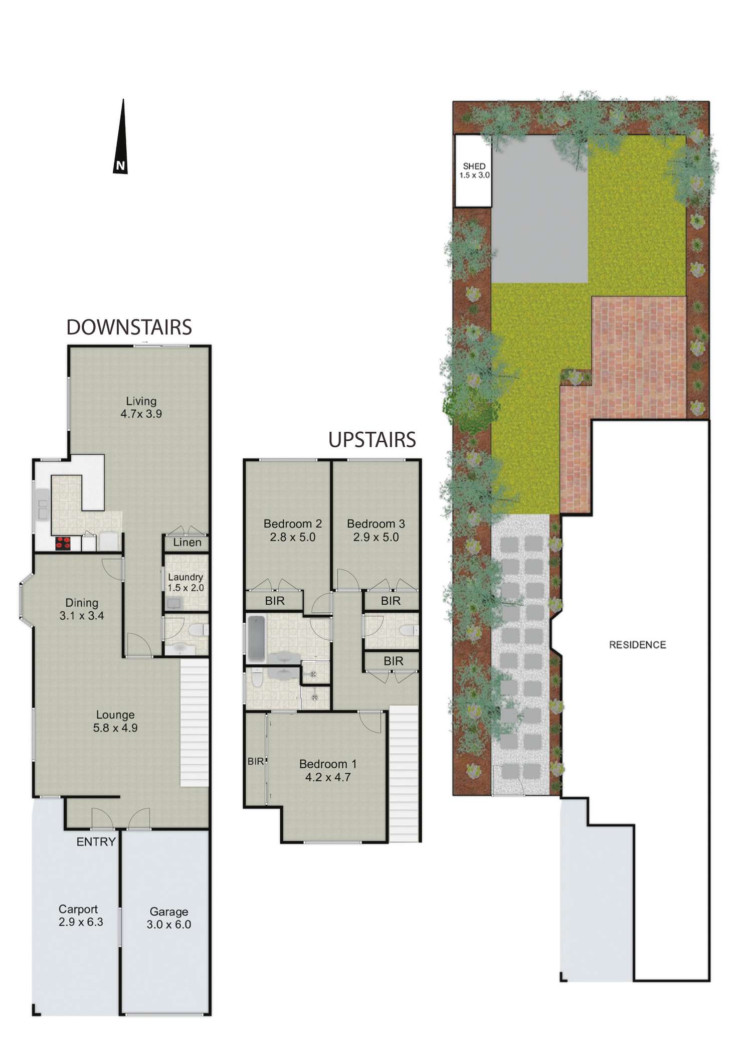 Floorplan of Homely house listing, 20C Ethel Street, Hornsby NSW 2077