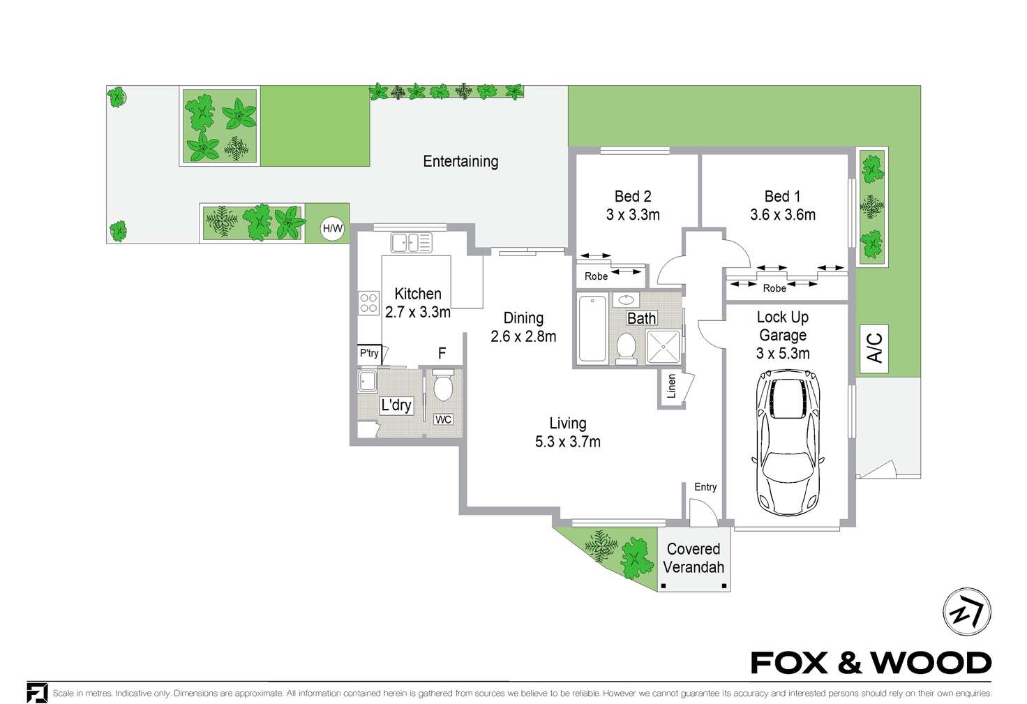 Floorplan of Homely villa listing, 5/47 Kurrajong Street, Sutherland NSW 2232
