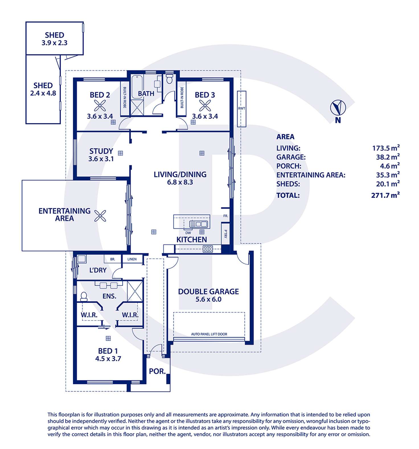 Floorplan of Homely house listing, 41 Hurling Drive, Mount Barker SA 5251