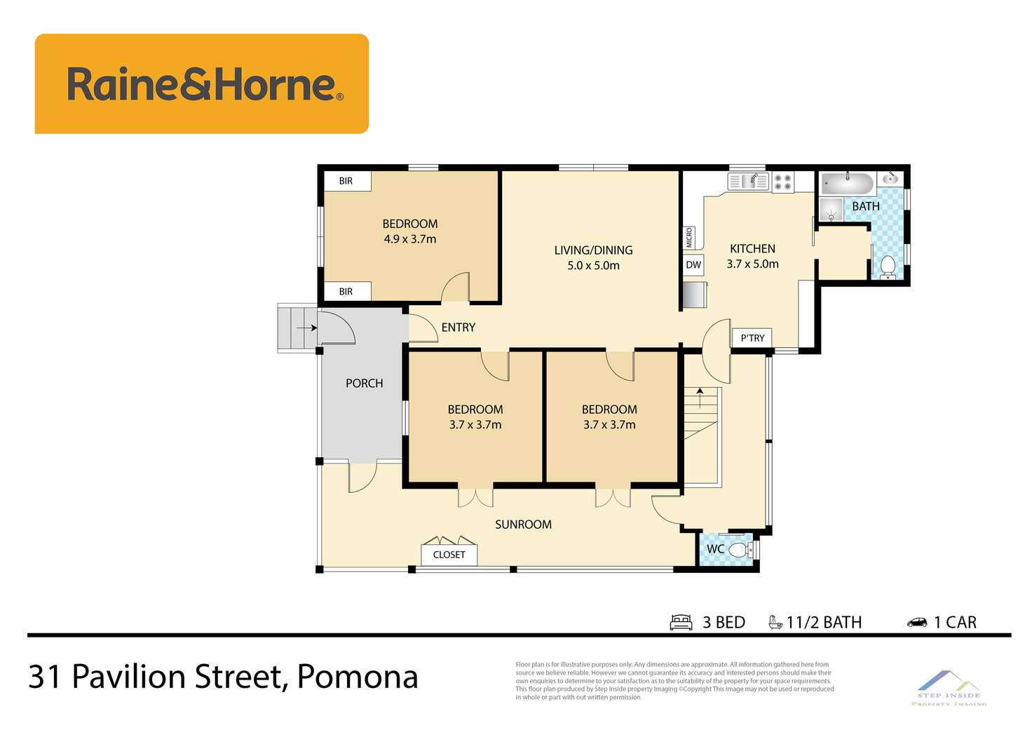 Floorplan of Homely house listing, 31 Pavilion Street, Pomona QLD 4568