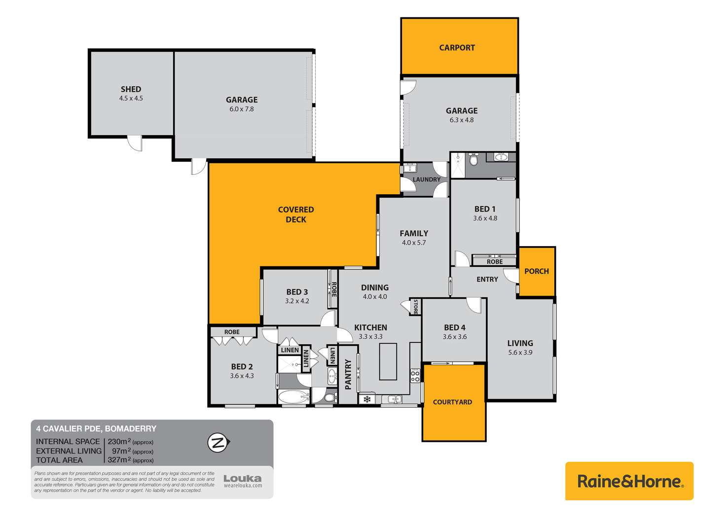 Floorplan of Homely house listing, 4 Cavalier Parade, Bomaderry NSW 2541