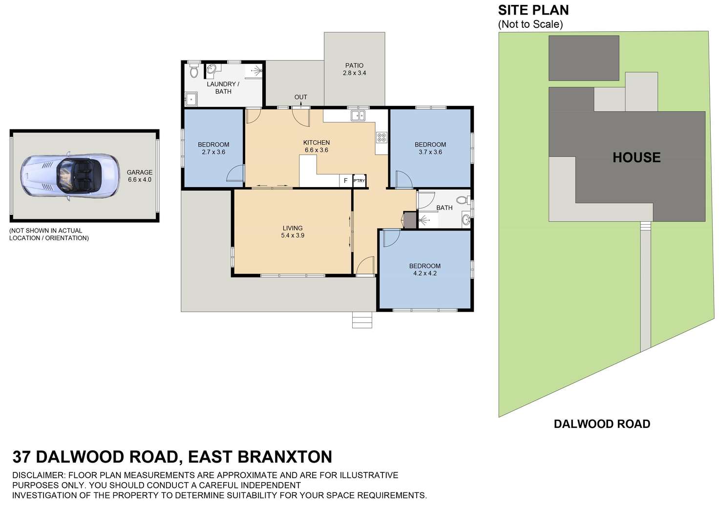 Floorplan of Homely house listing, 37 Dalwood Road, East Branxton NSW 2335