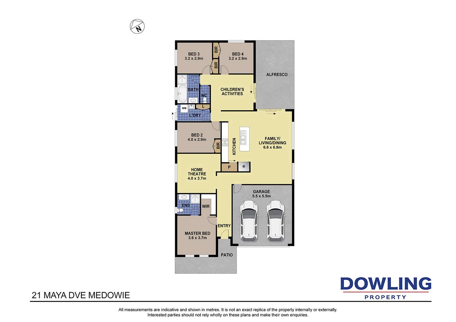 Floorplan of Homely house listing, 21 Maya Drive, Medowie NSW 2318