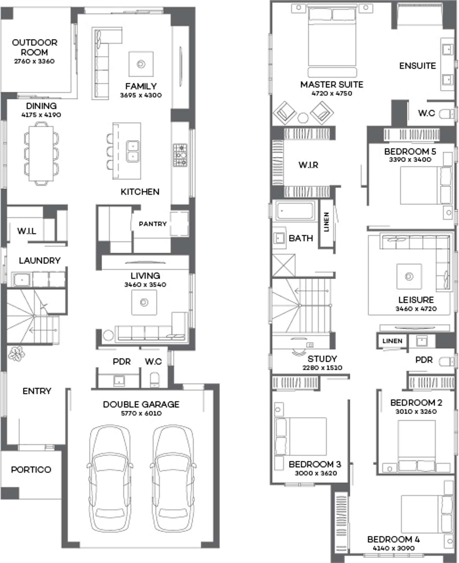 Floorplan of Homely house listing, 20 Brilliant Place, Rochedale QLD 4123