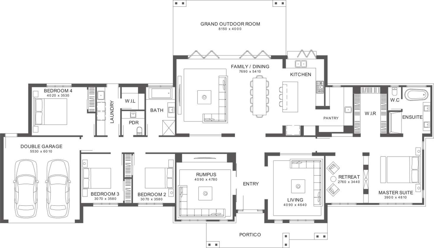 Floorplan of Homely house listing, 5 Executive Way, Bridgeman Downs QLD 4035