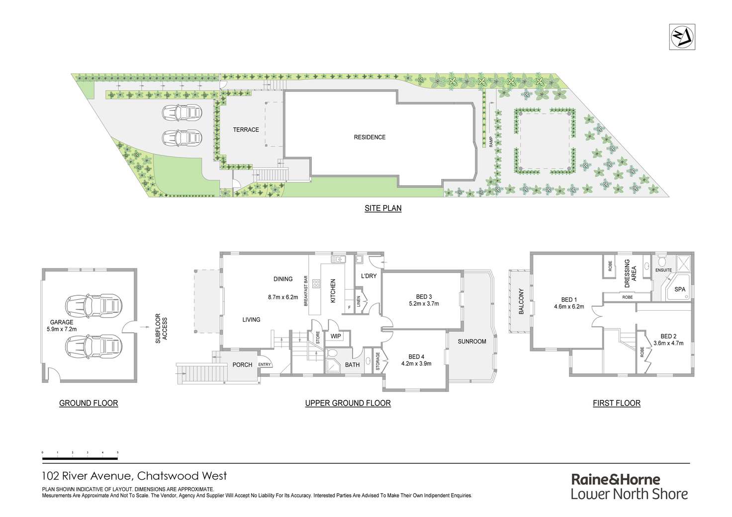 Floorplan of Homely house listing, 102 River Avenue, Chatswood NSW 2067