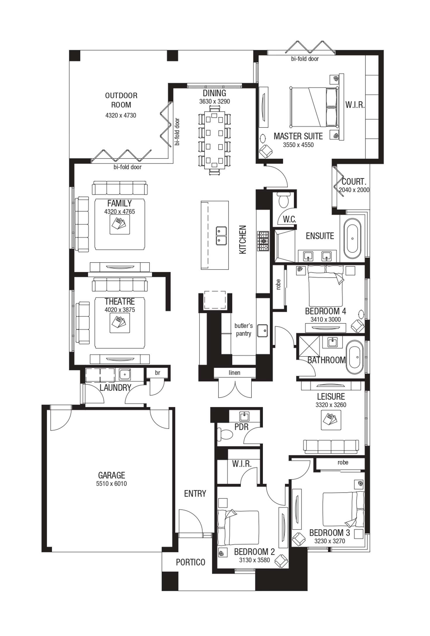 Floorplan of Homely house listing, 40 Settlers Boulevard, Chisholm NSW 2322