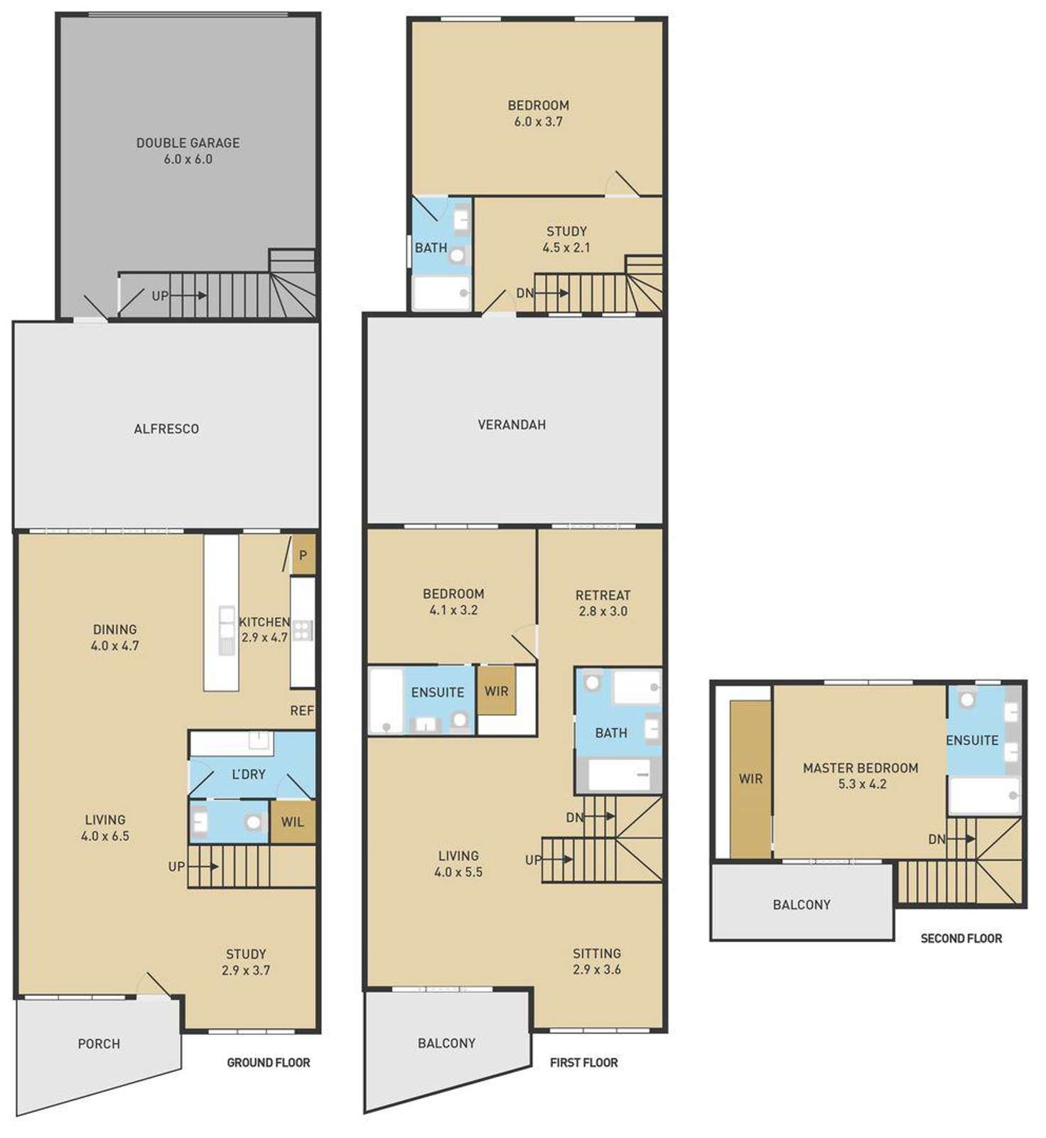 Floorplan of Homely house listing, 146 The Esplanade, Caroline Springs VIC 3023