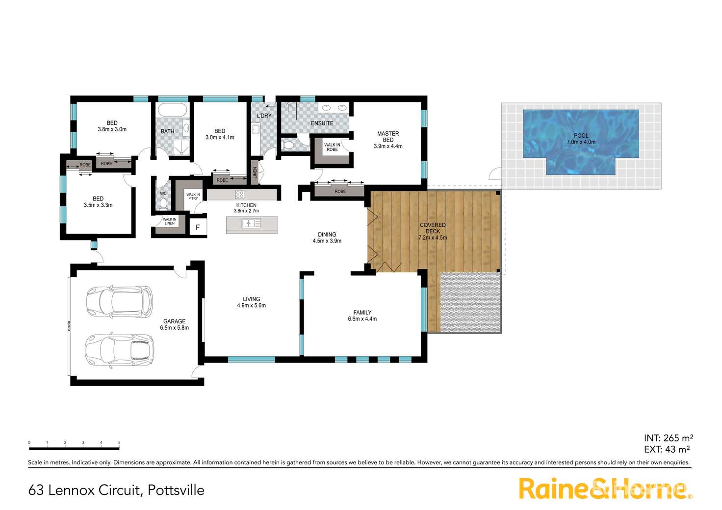 Floorplan of Homely house listing, 2/23-27 Lennox Circuit, Pottsville NSW 2489