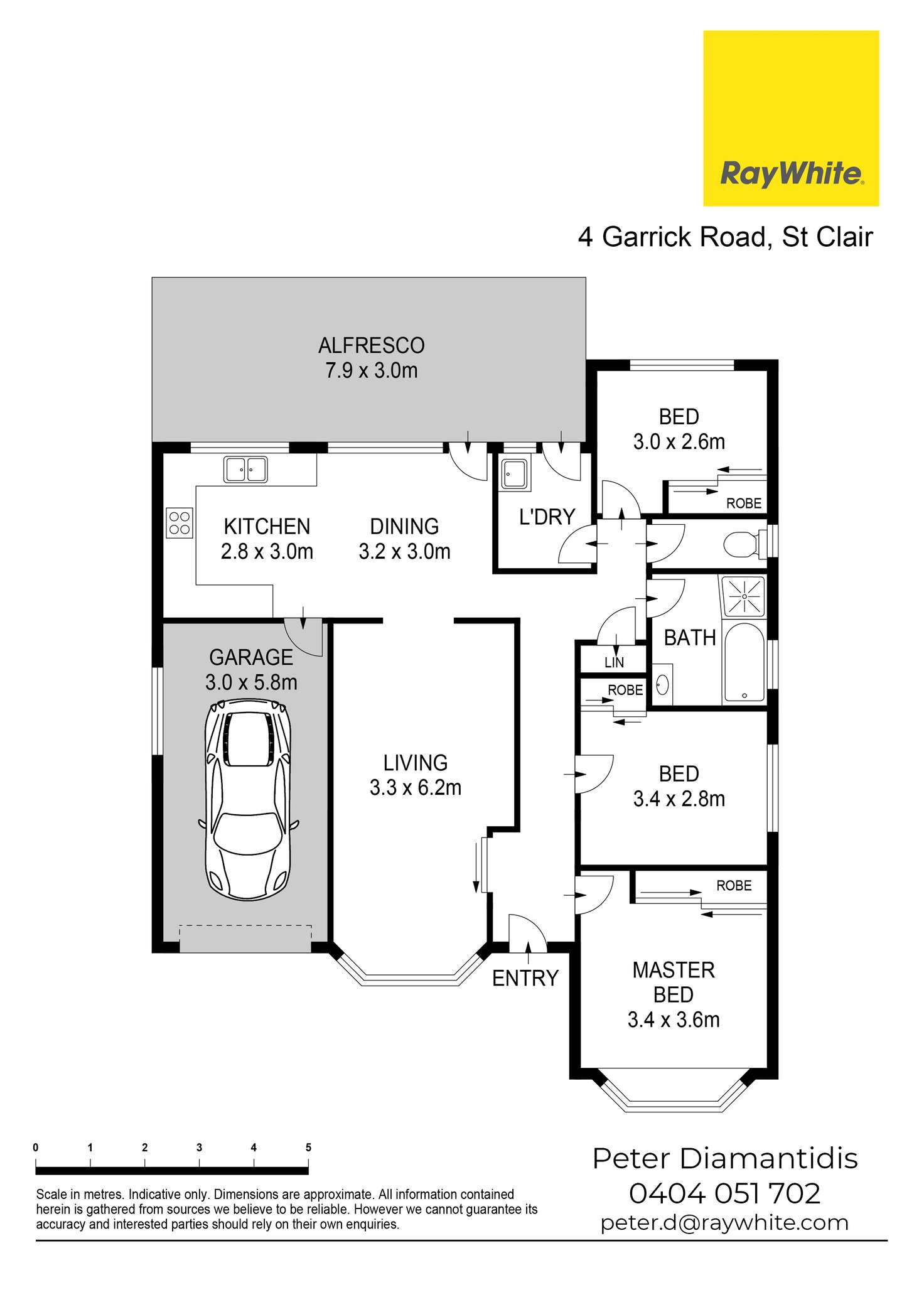 Floorplan of Homely house listing, 4 Garrick Road, St Clair NSW 2759