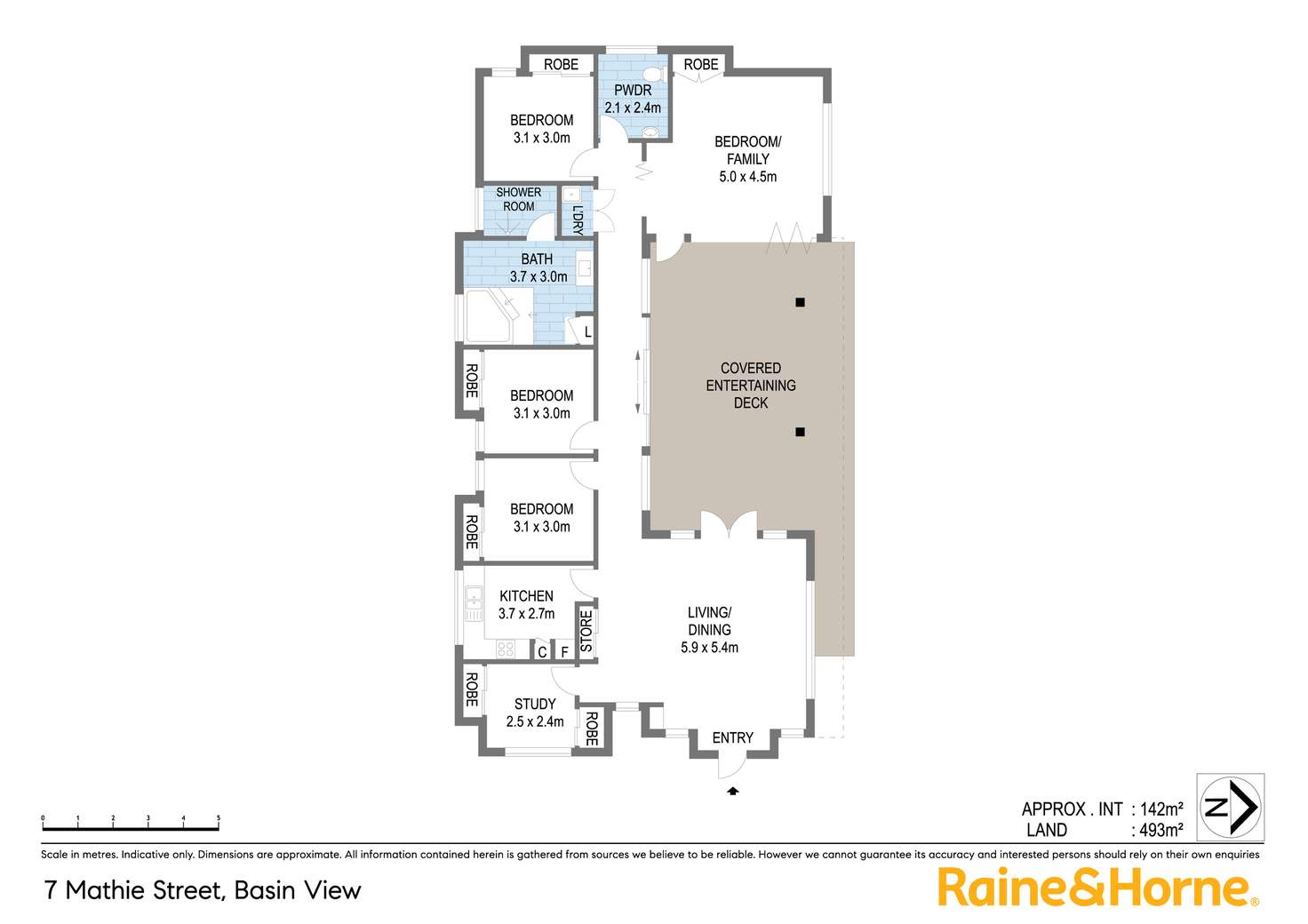 Floorplan of Homely house listing, 7 Mathie Street, Basin View NSW 2540