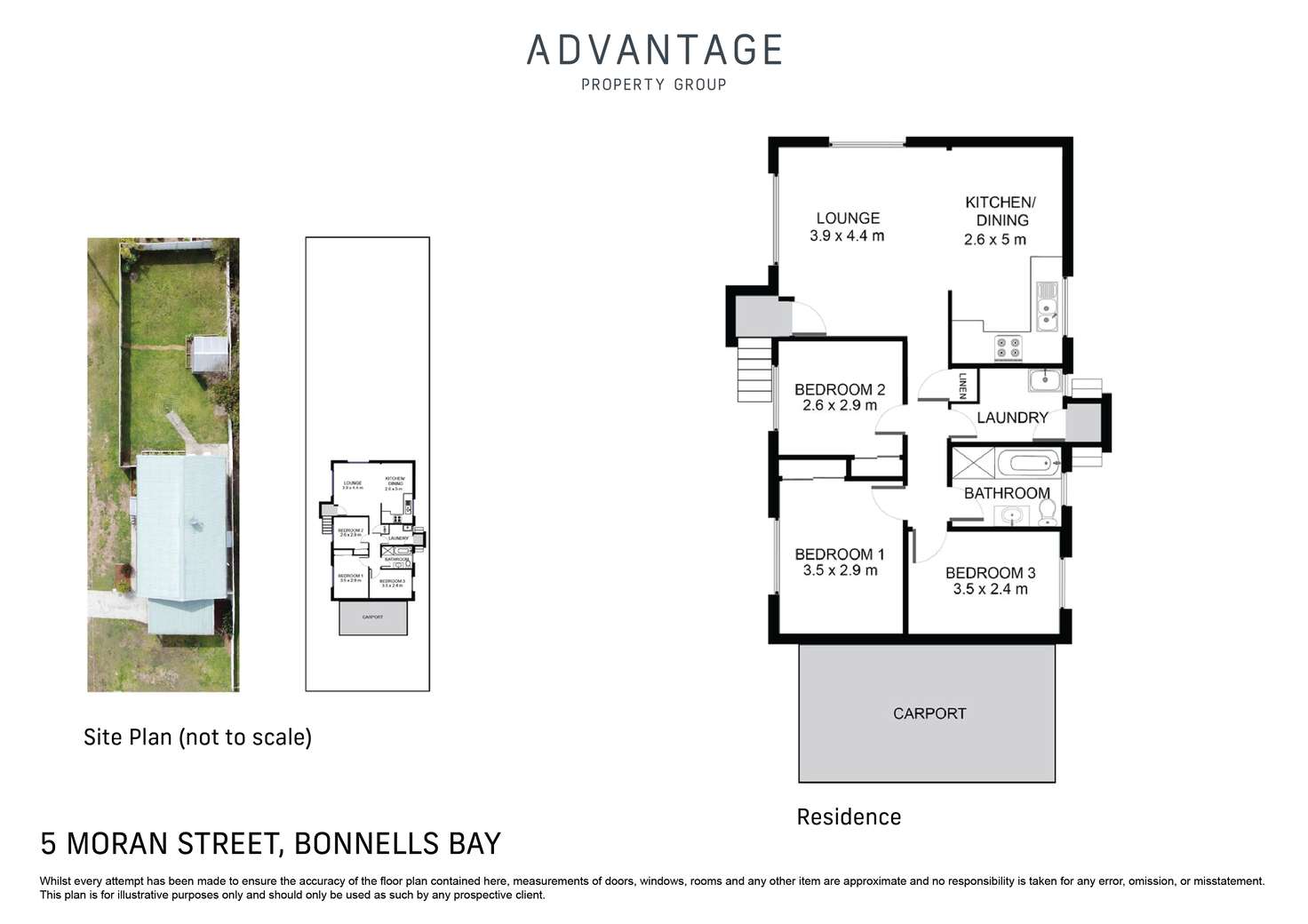 Floorplan of Homely house listing, 5 Moran Street, Bonnells Bay NSW 2264