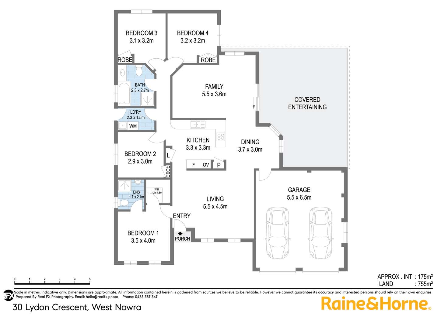 Floorplan of Homely house listing, 30 Lydon Crescent, West Nowra NSW 2541