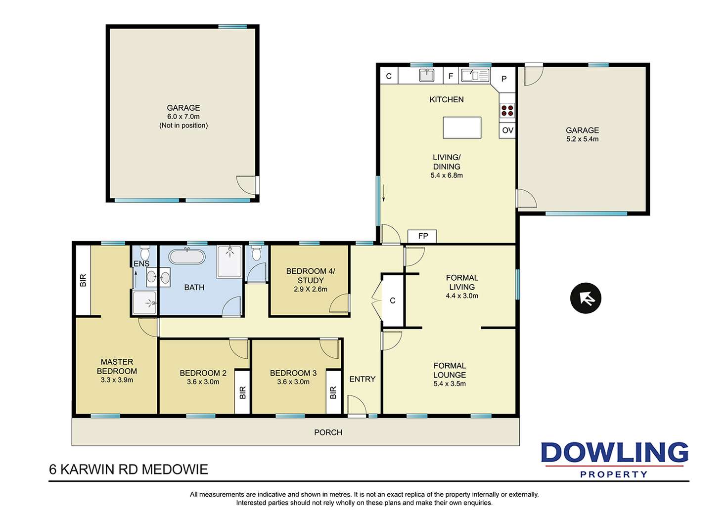 Floorplan of Homely house listing, 6 Karwin Road, Medowie NSW 2318