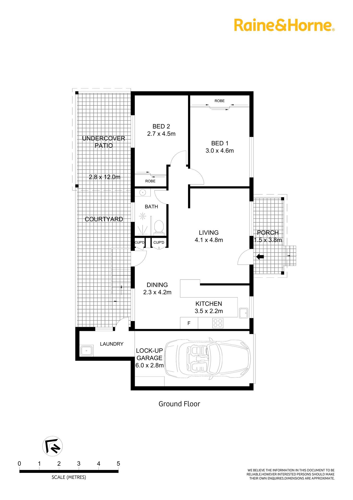 Floorplan of Homely villa listing, 6/14-16 Mimosa Street, Bexley NSW 2207