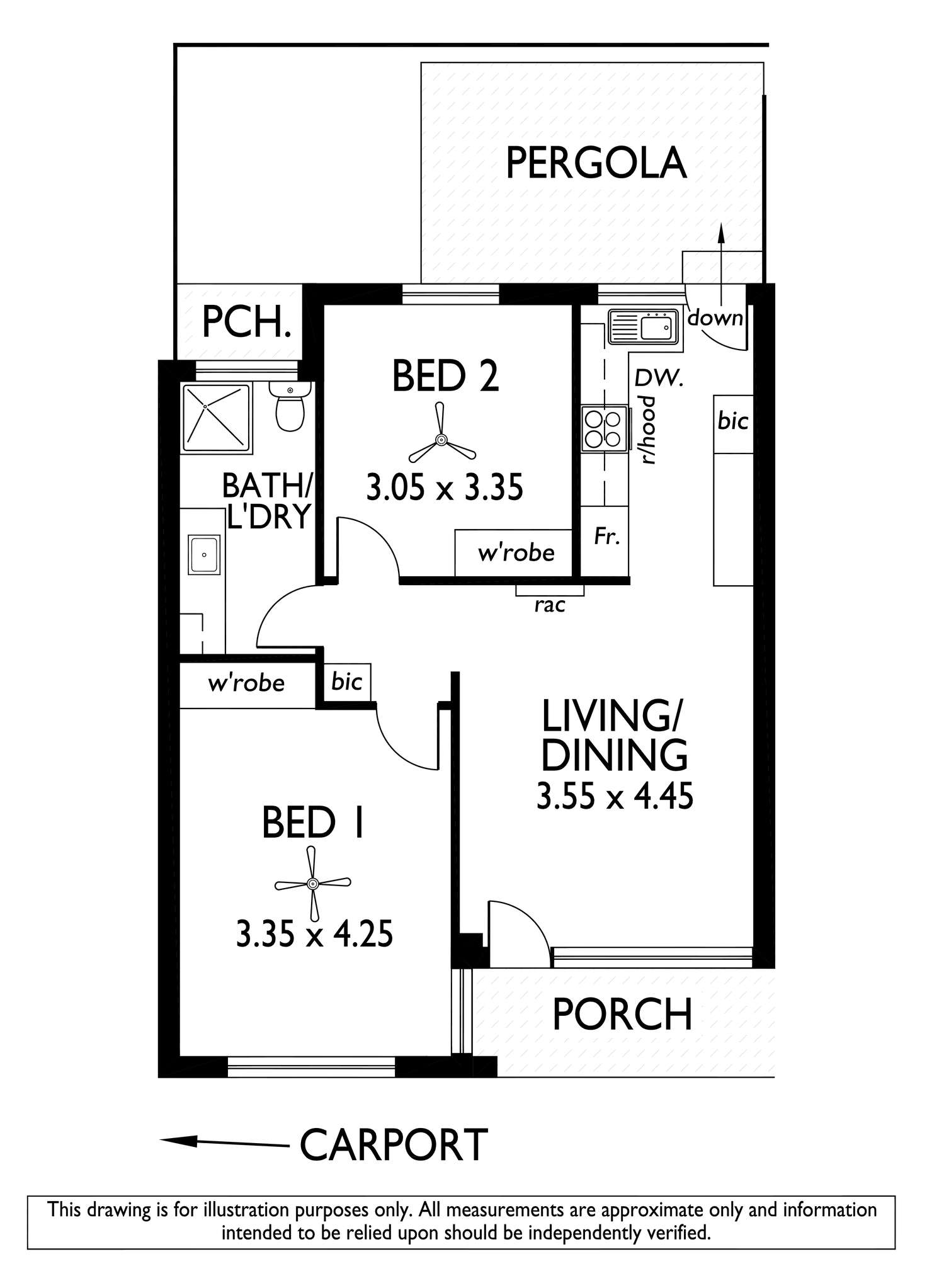 Floorplan of Homely unit listing, 5/7 Marleston Avenue, Ashford SA 5035