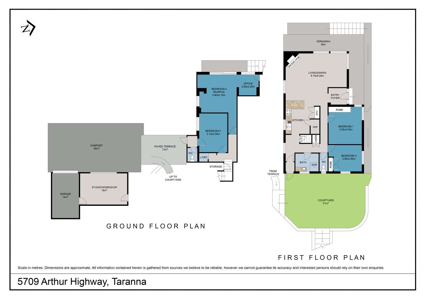 Floorplan of Homely house listing, 5709 Arthur Highway, Taranna TAS 7180