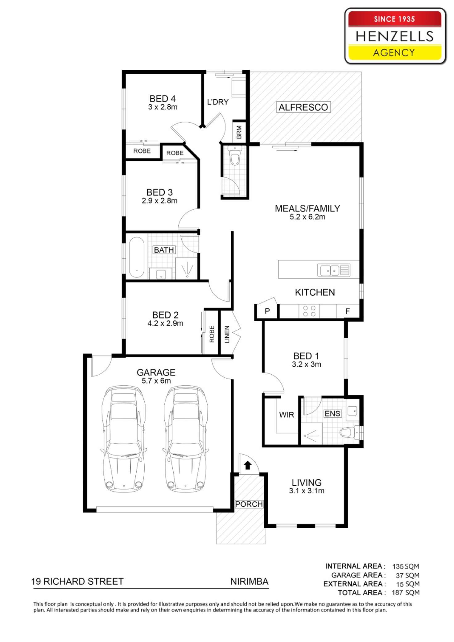 Floorplan of Homely house listing, 19 Richard Street, Nirimba QLD 4551