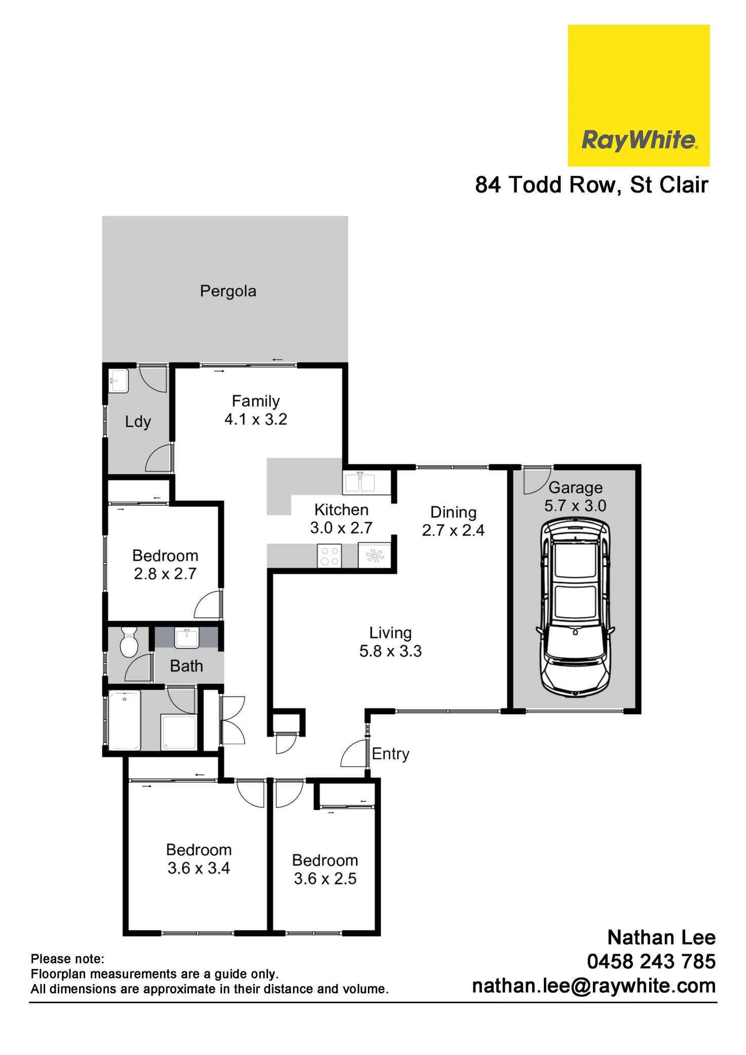 Floorplan of Homely house listing, 84 Todd Row, St Clair NSW 2759