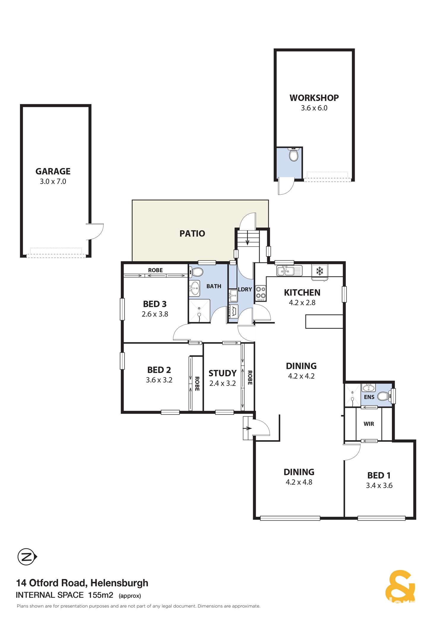 Floorplan of Homely house listing, 14 Otford Road, Helensburgh NSW 2508