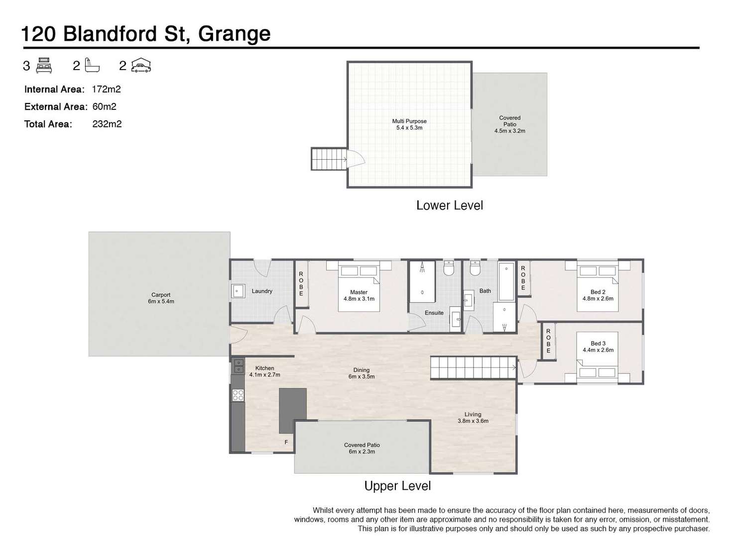 Floorplan of Homely house listing, 120 Blandford Street, Grange QLD 4051