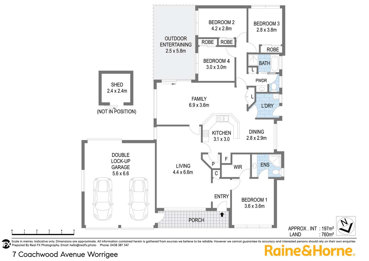 Floorplan of Homely house listing, 7 Coachwood Avenue, Worrigee NSW 2540