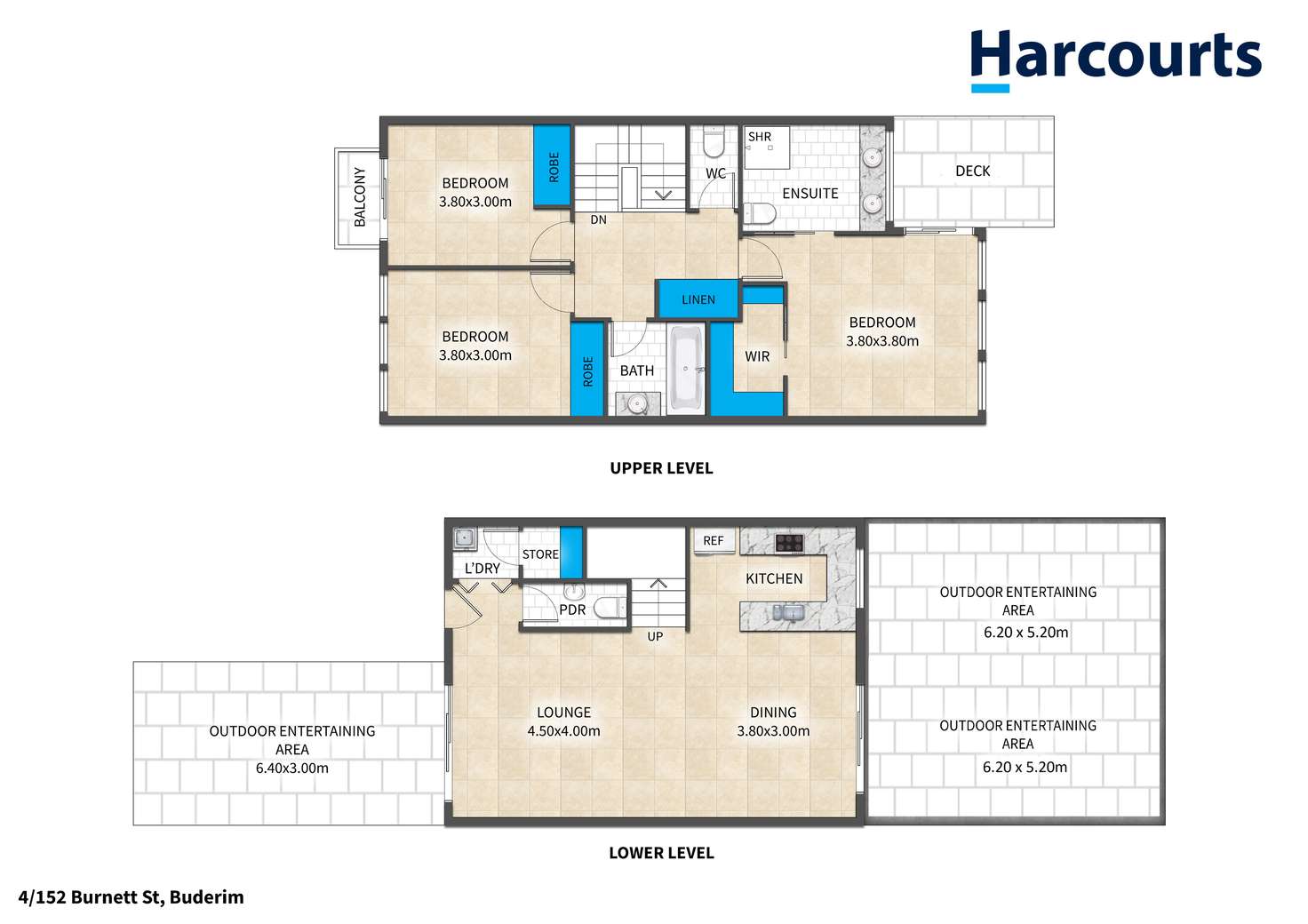 Floorplan of Homely unit listing, 4/152 Burnett Street, Buderim QLD 4556