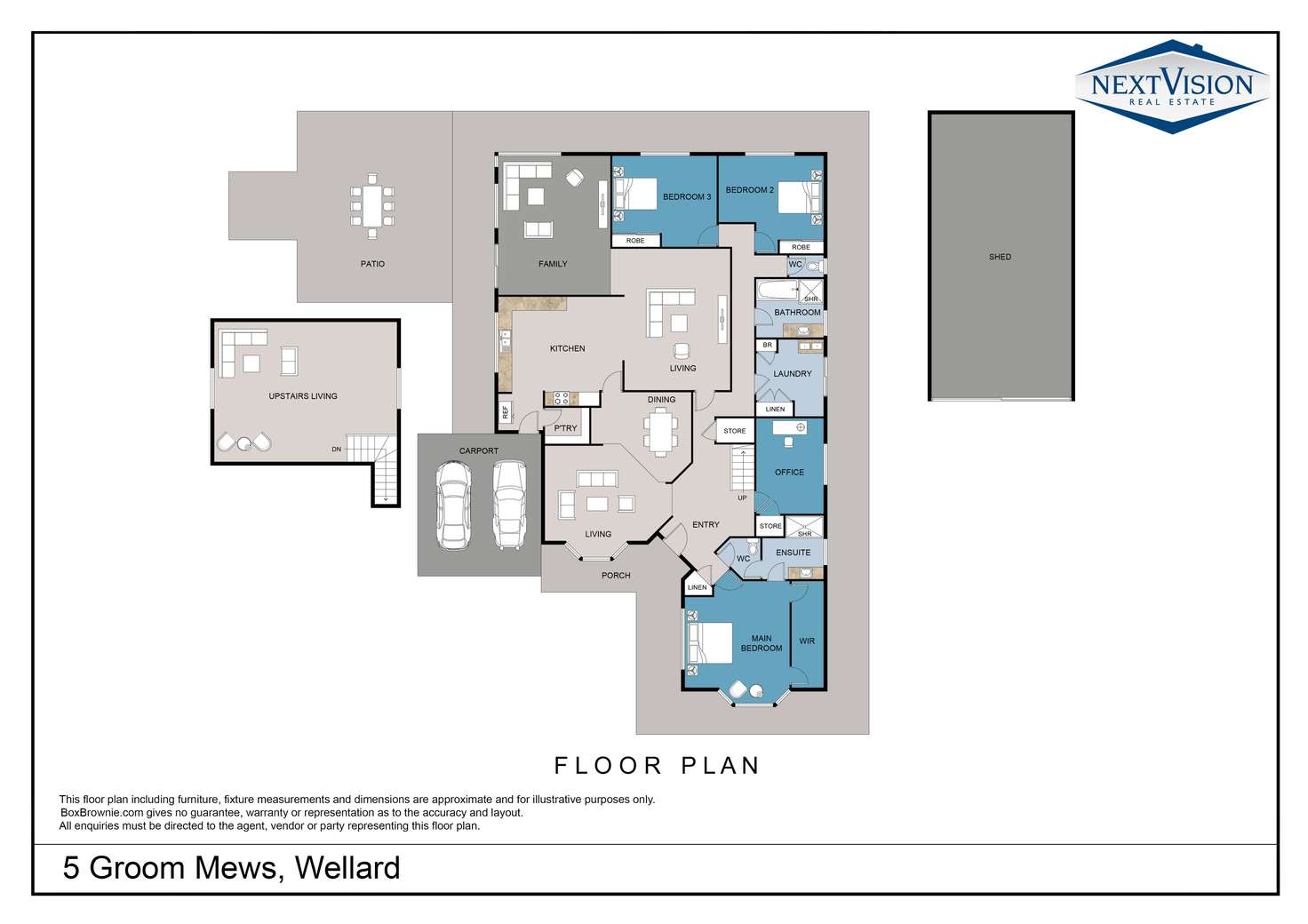 Floorplan of Homely house listing, 5 Groom Mews, Wellard WA 6170