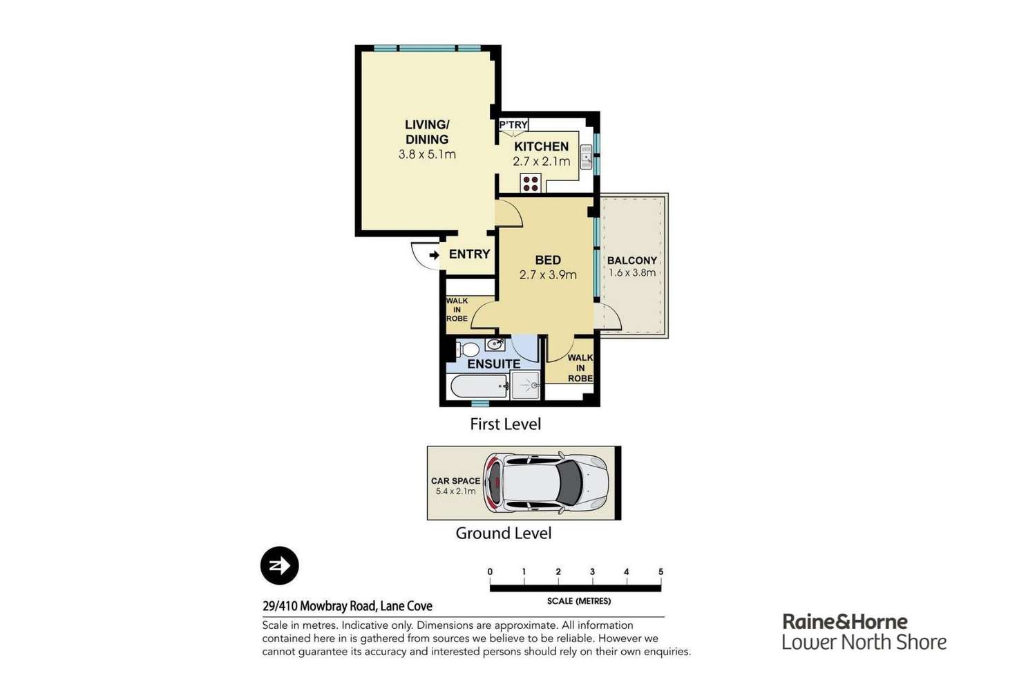 Floorplan of Homely apartment listing, 29/410 Mowbray Road, Lane Cove NSW 2066