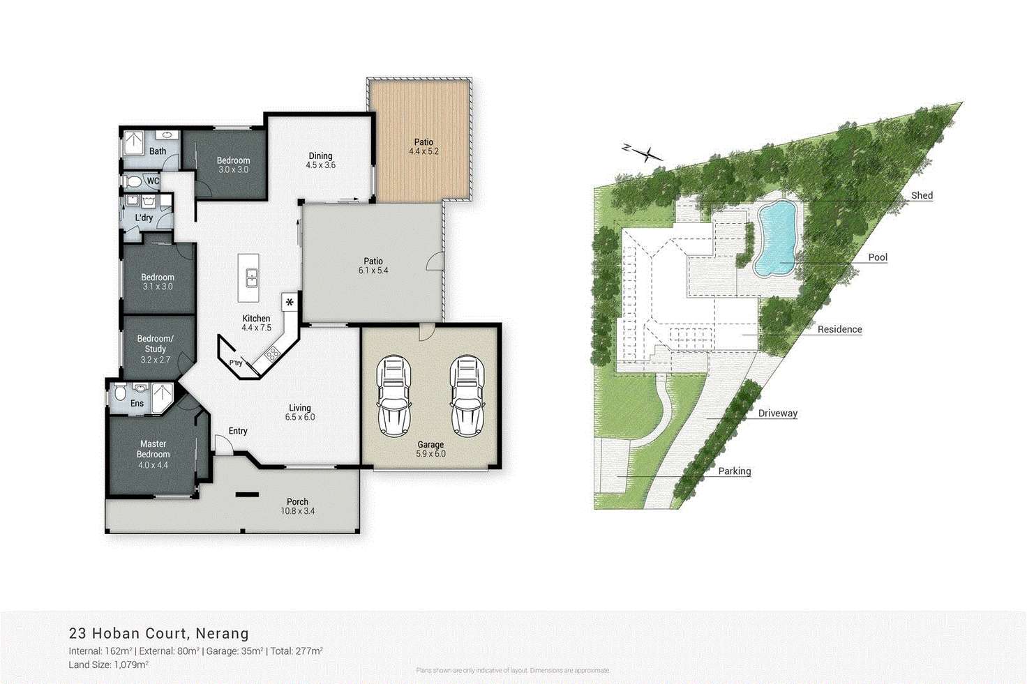 Floorplan of Homely house listing, 23 Hoban Court, Nerang QLD 4211