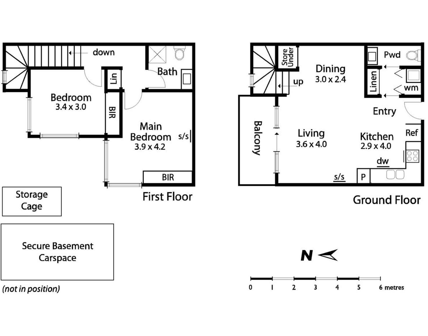Floorplan of Homely apartment listing, 303/3 Sandbelt Close, Heatherton VIC 3202