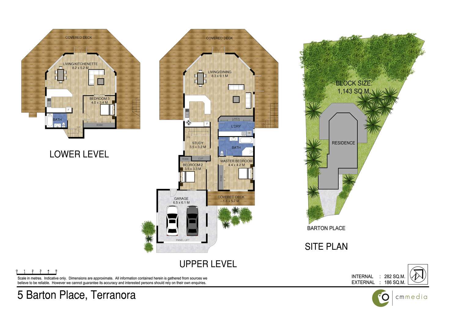 Floorplan of Homely house listing, 5 Barton Place, Terranora NSW 2486