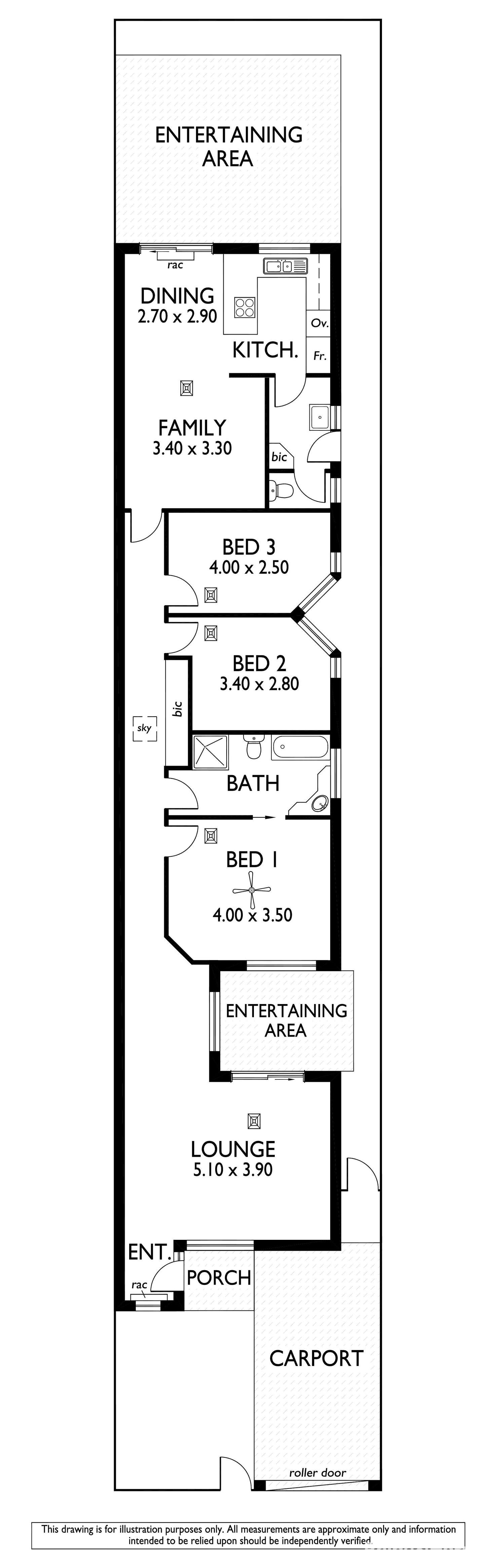 Floorplan of Homely house listing, 30c Birdwood Terrace, North Plympton SA 5037