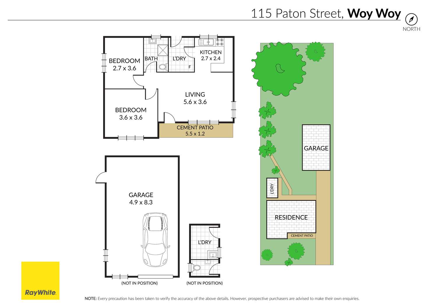 Floorplan of Homely house listing, 115 Paton Street, Woy Woy NSW 2256