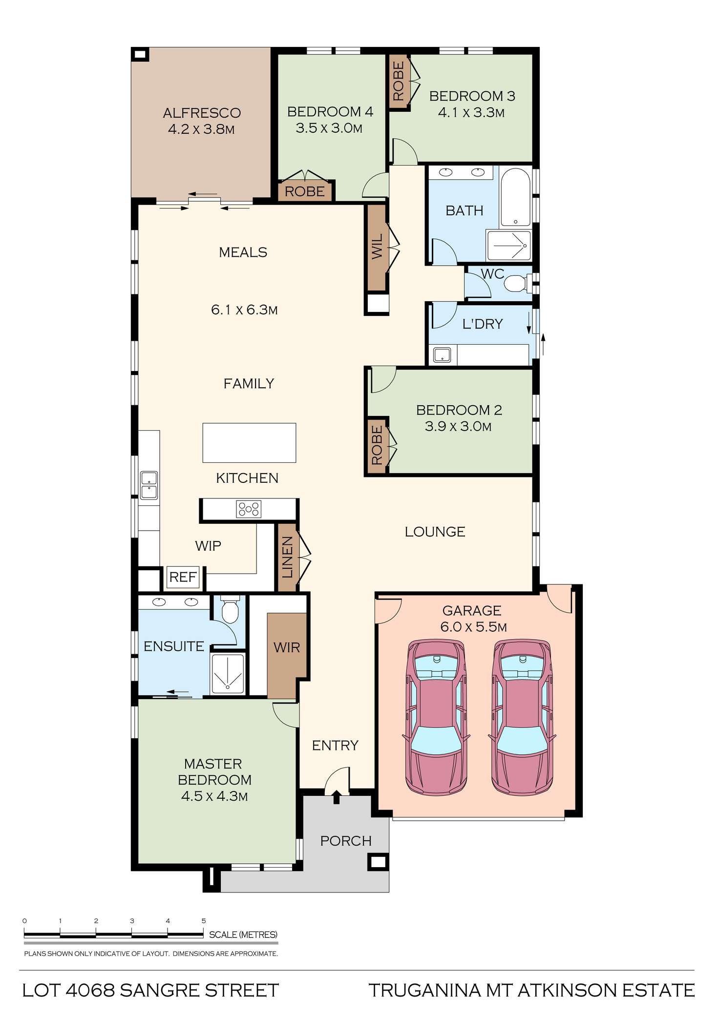 Floorplan of Homely house listing, 22 Sangre Street, Truganina VIC 3029