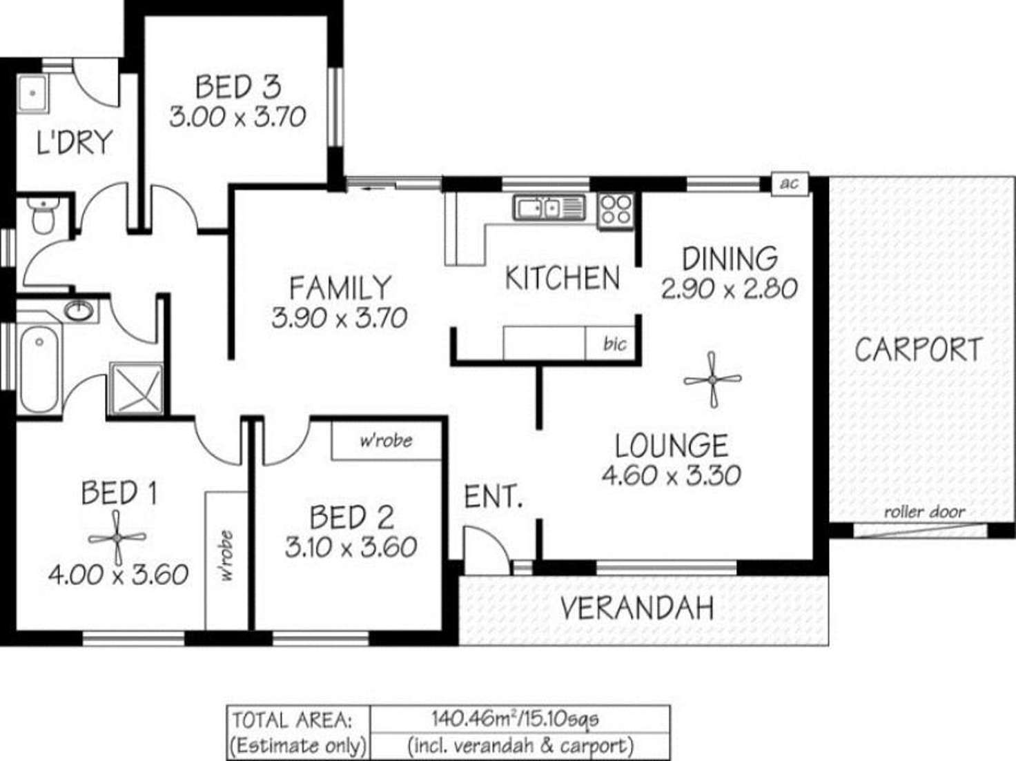 Floorplan of Homely house listing, 6/15 Lilac Place, Netley SA 5037