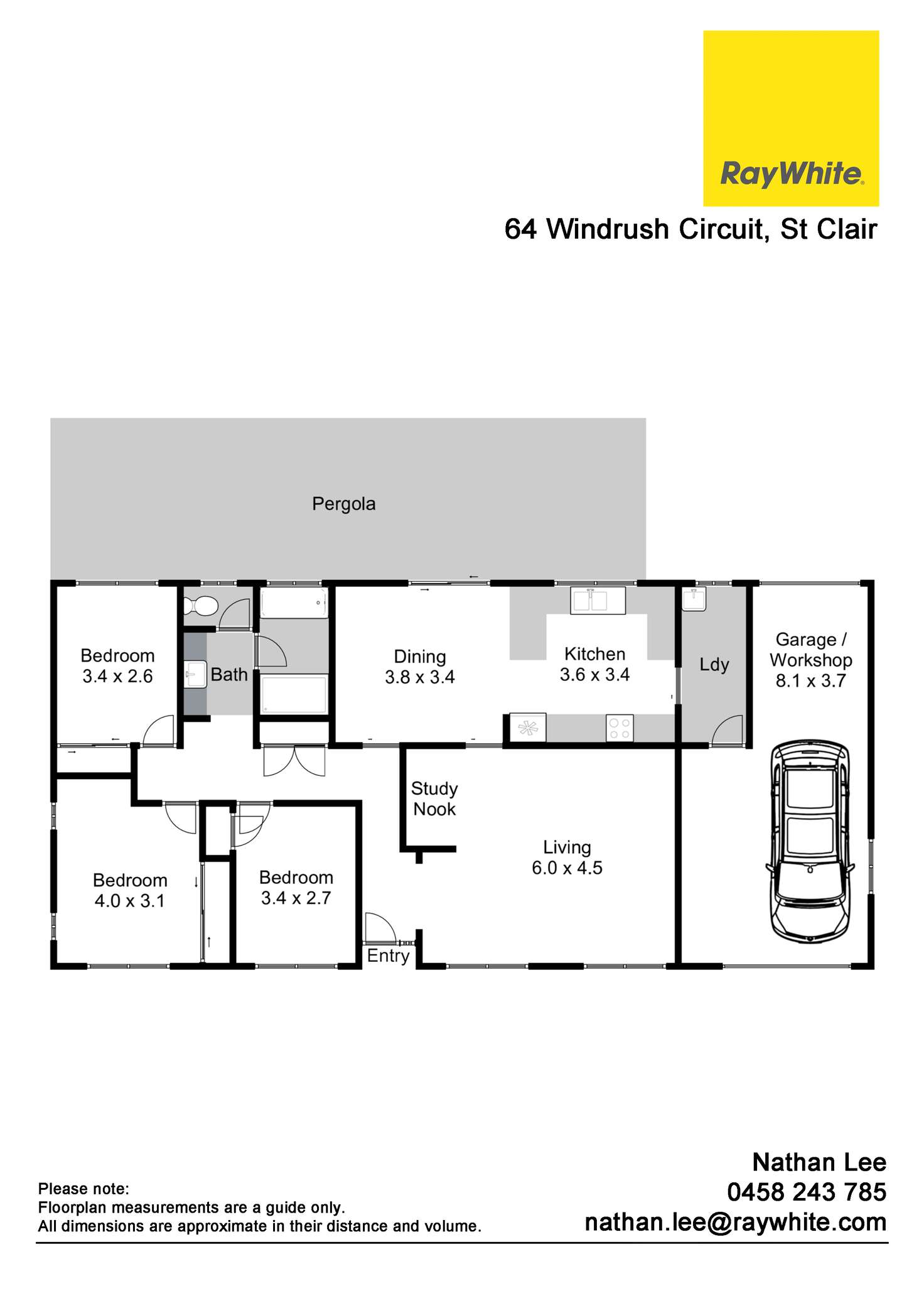 Floorplan of Homely house listing, 64 Windrush Circuit, St Clair NSW 2759