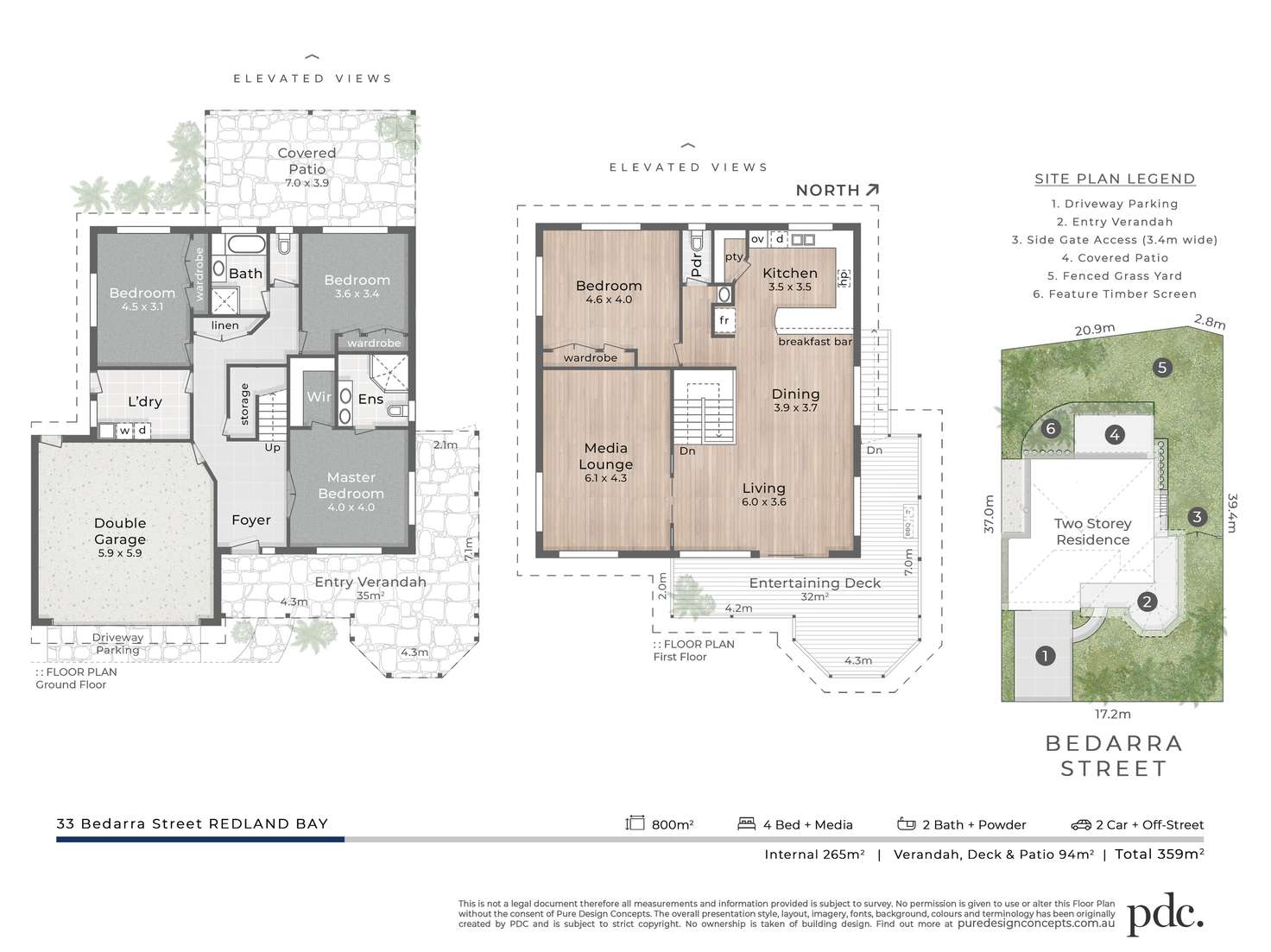 Floorplan of Homely house listing, 33 Bedarra Street, Redland Bay QLD 4165