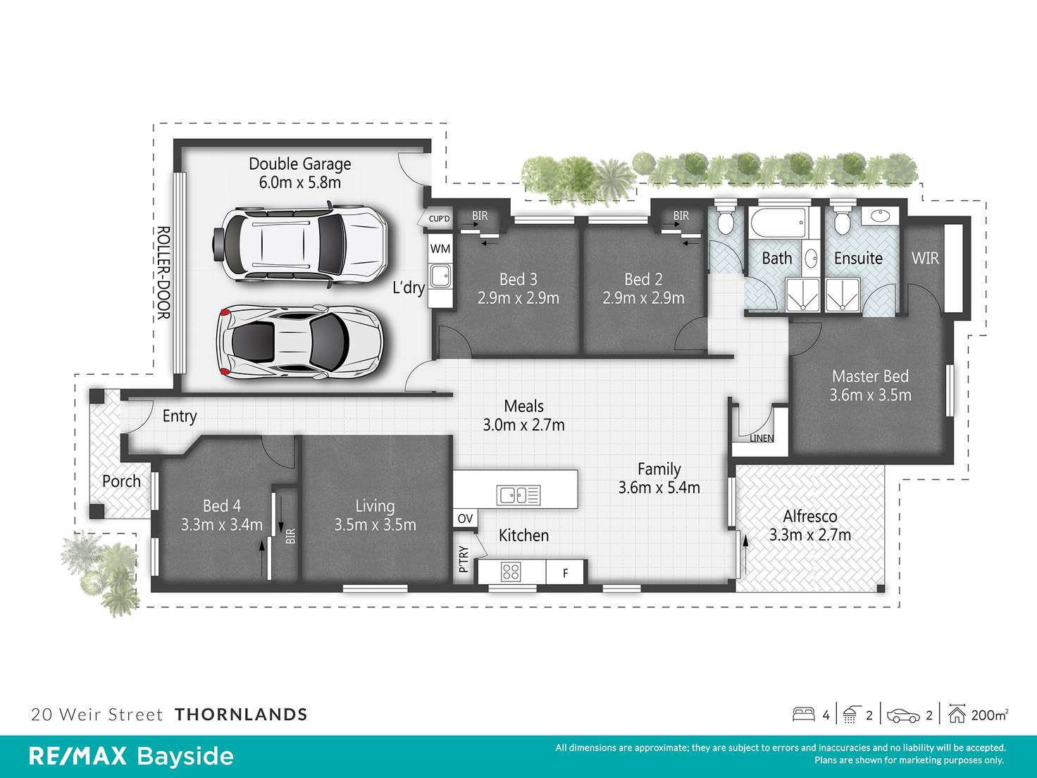 Floorplan of Homely house listing, 20 Weir Street, Thornlands QLD 4164