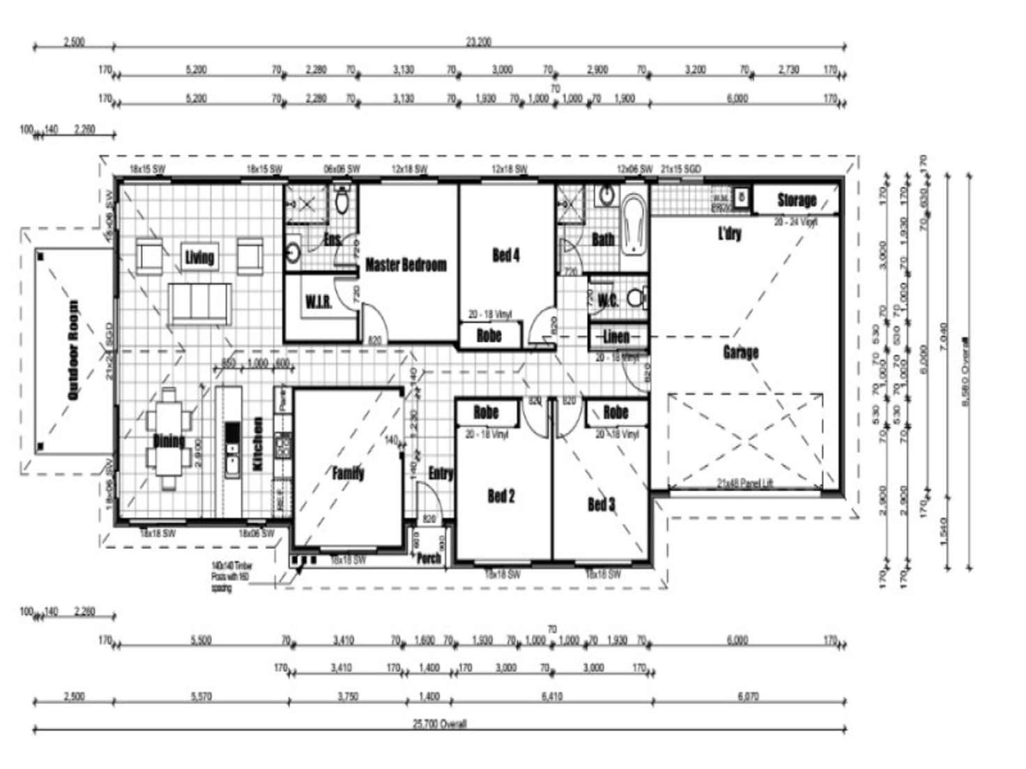 Floorplan of Homely house listing, 6 Madison Court, Redland Bay QLD 4165