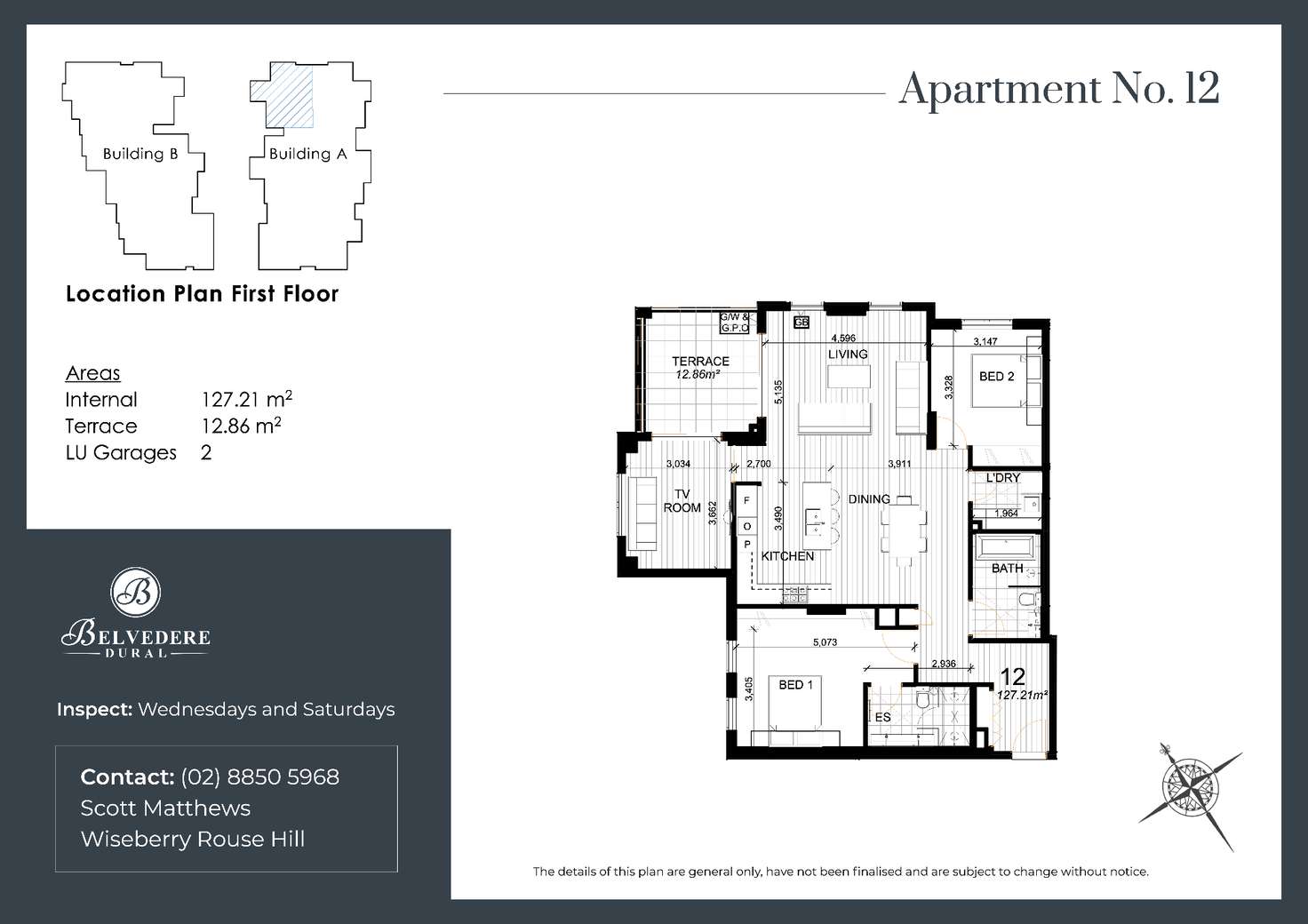 Floorplan of Homely unit listing, 12/6 Sebastian Drive, Dural NSW 2158