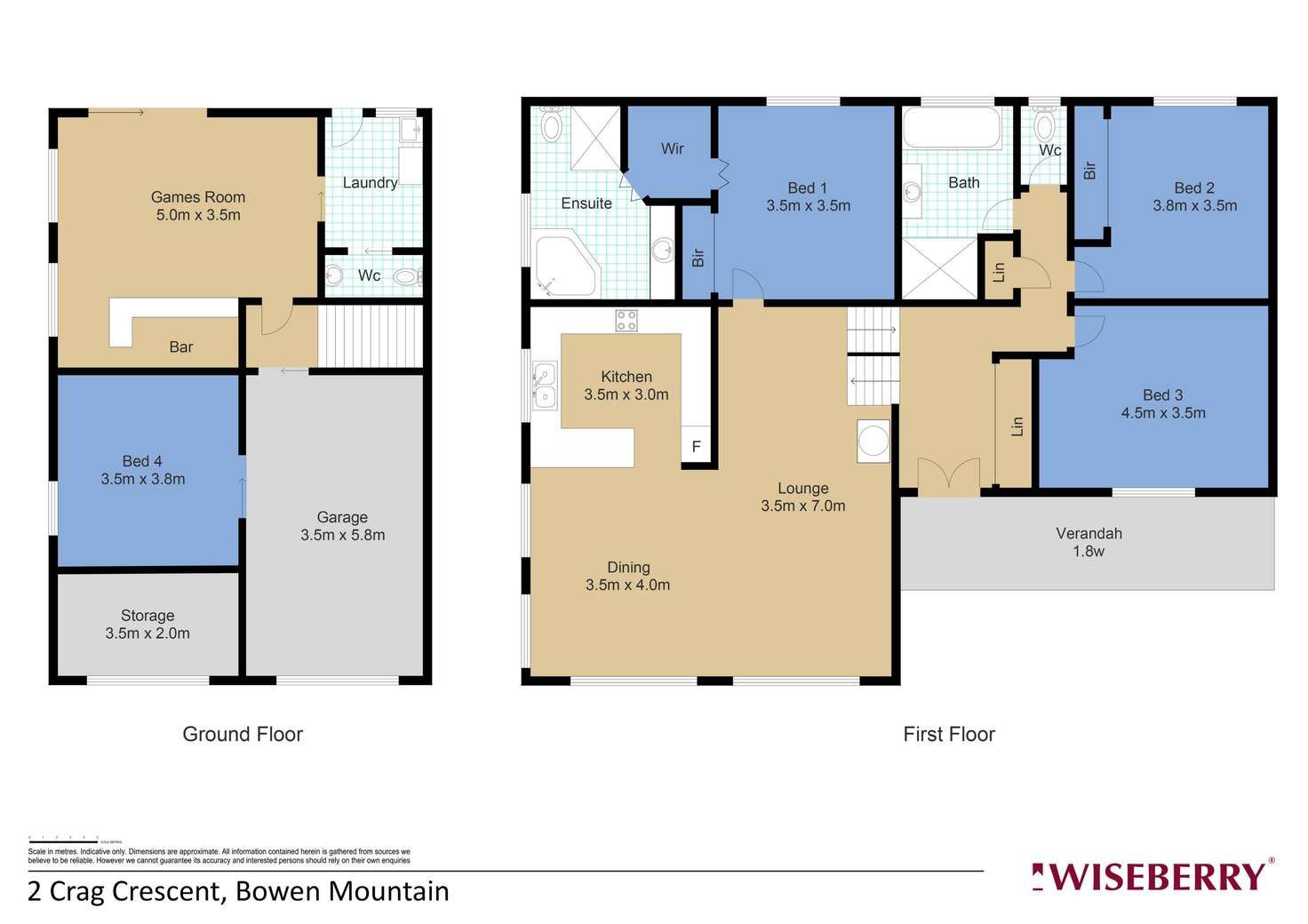 Floorplan of Homely house listing, 2 Crag Crescent, Bowen Mountain NSW 2753
