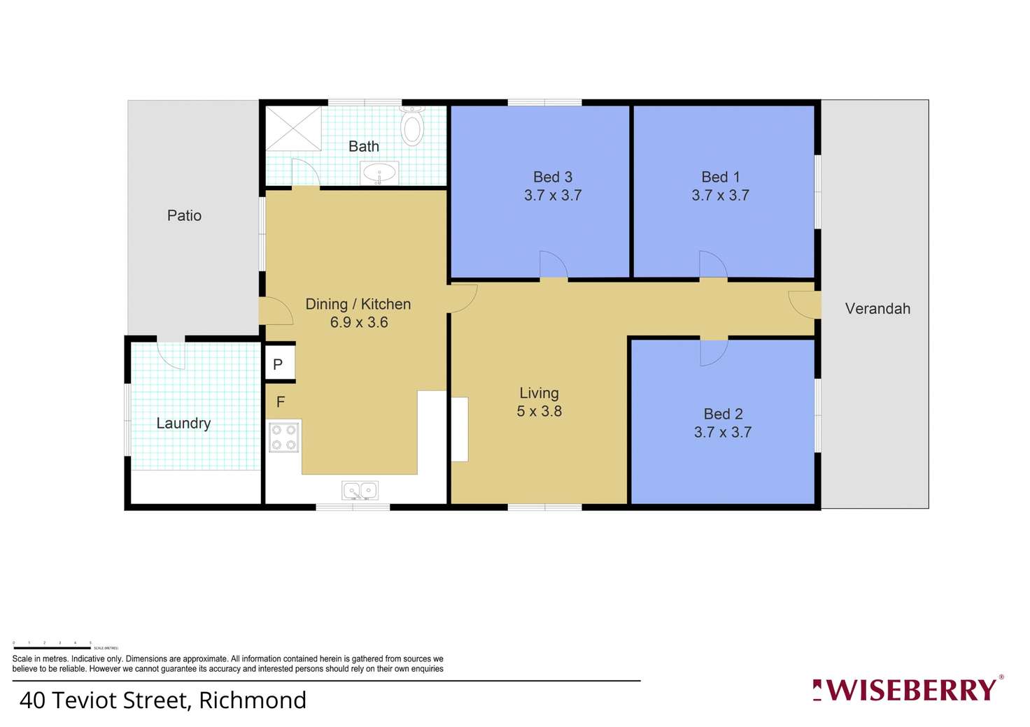 Floorplan of Homely house listing, 40 Teviot Street, Richmond NSW 2753